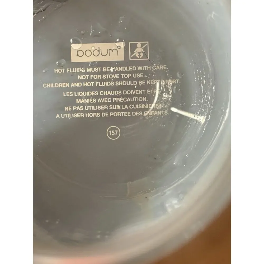 Bodum please see